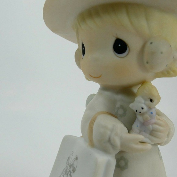 SEEK AND YE SHALL FIND Precious Moments Figurine E-0005 1984 Membership PBHV0 - Picture 8 of 12